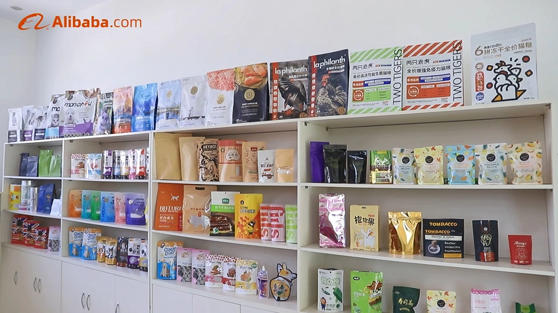 Video Display about Facial Mask Packaging Bags
