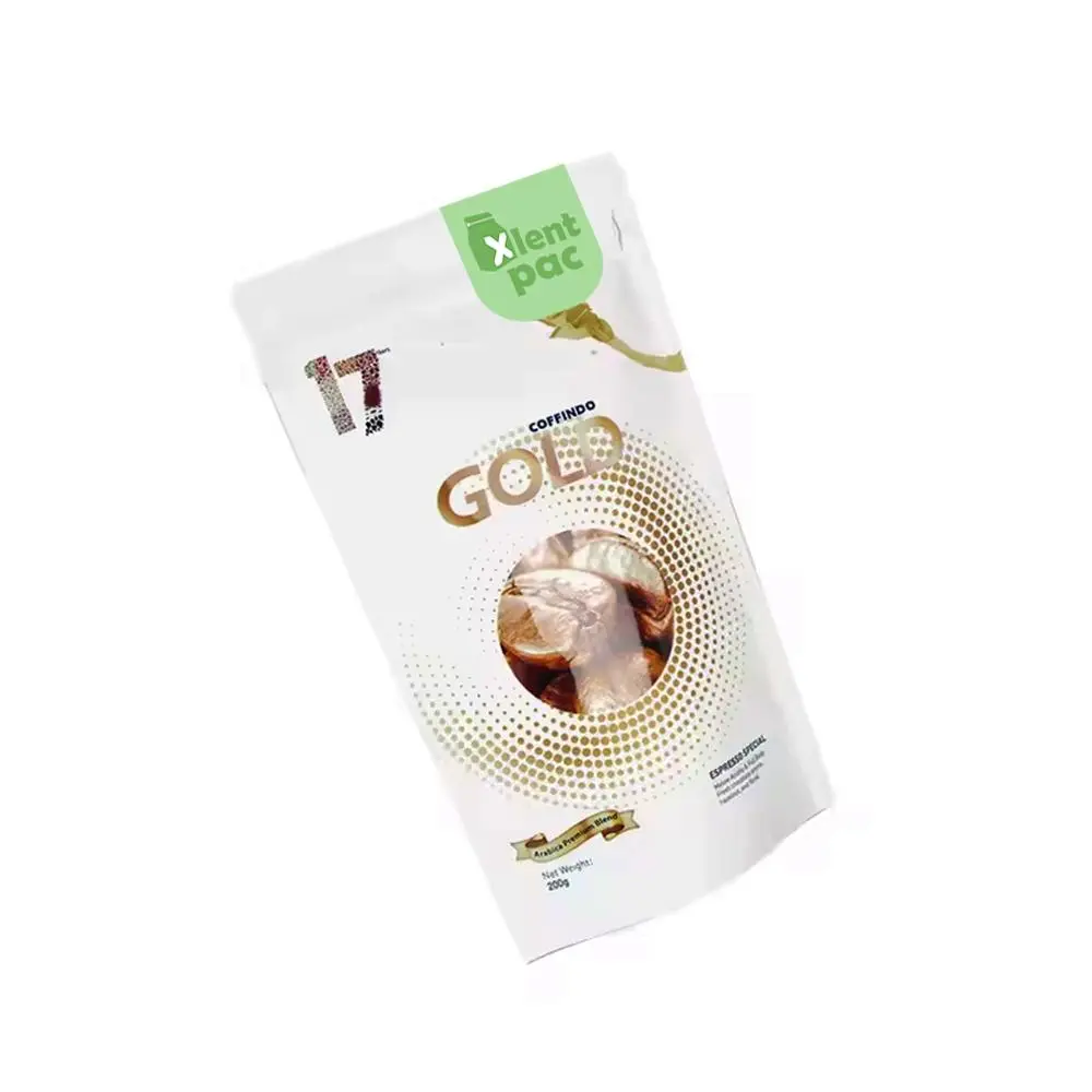 Customized 200g Stand up Bag of Coffee