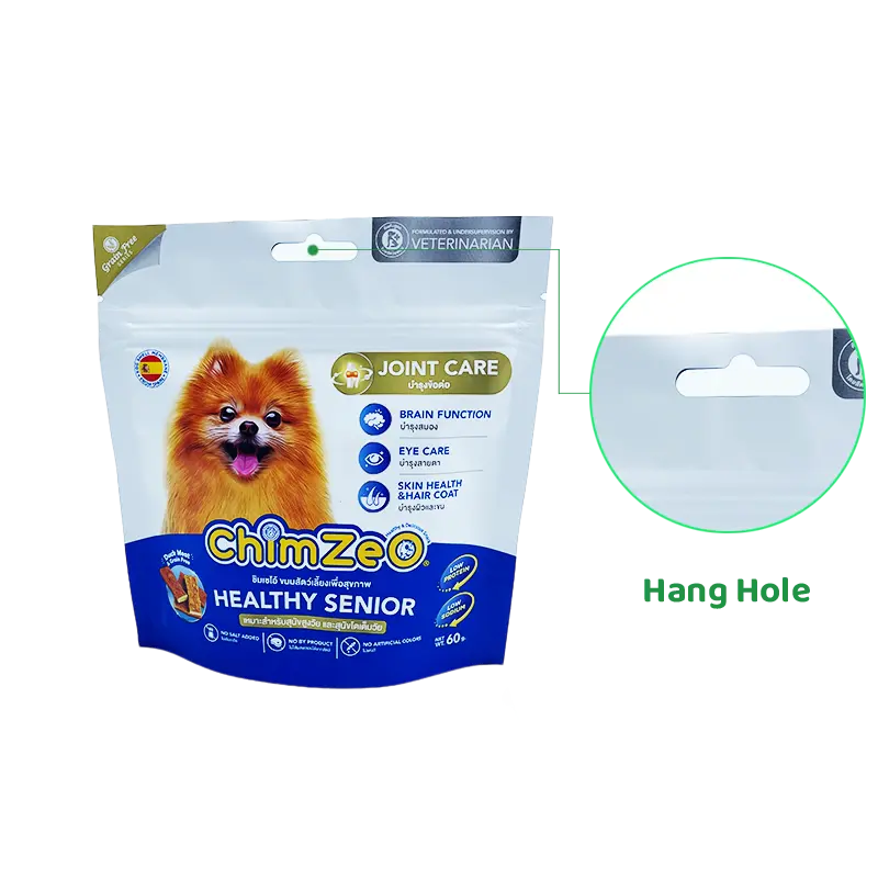 Flat Clear/White QuickQlick™ Resealable Bags With Hang Hole – 3 Mil Thick – 5x3 Inches, Primepacks – Multi-Purpose Storage Pouches