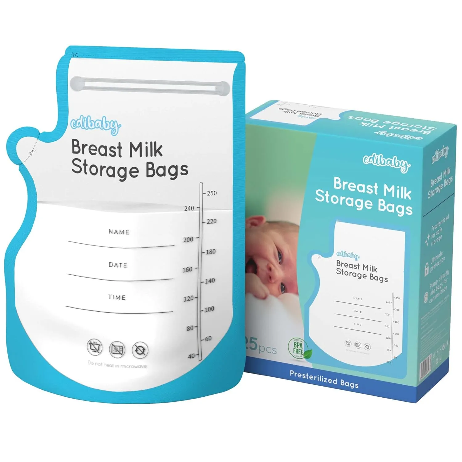 BPA free Breastmilk bag