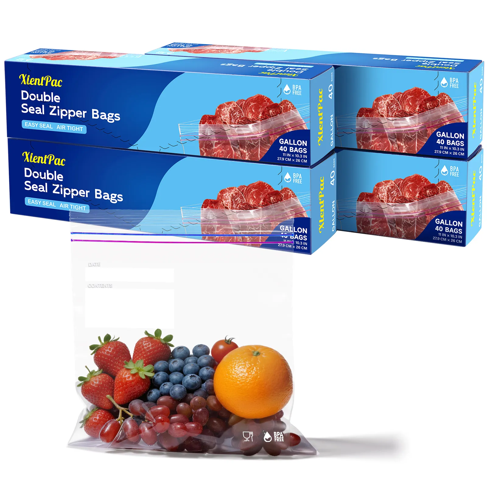 Gallon Zipper Bags
